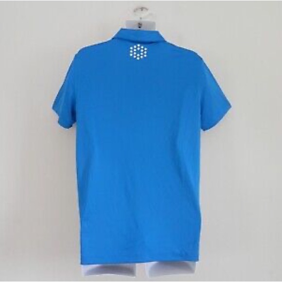 Puma Golf Performance GRAPHIC TECH Polo Dry Cell Shirt~Men size M - Picture 3 of 10